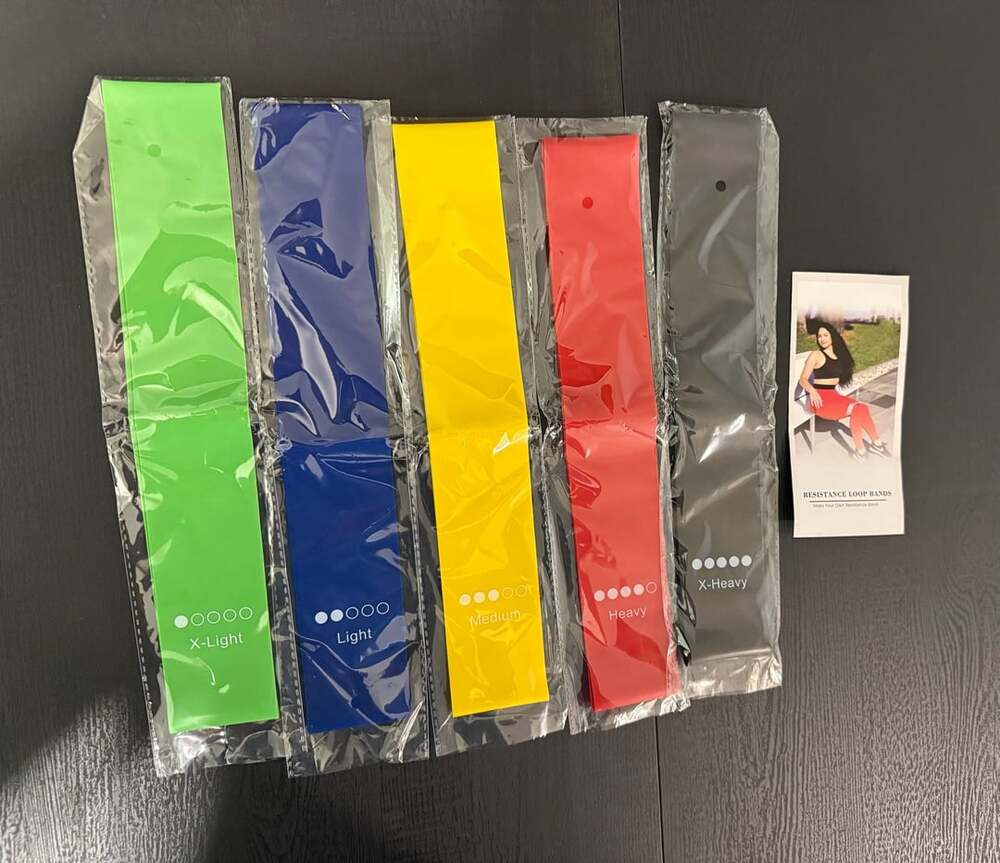 Resistance Bands,Exercise Loop Bands and Workout Bands Set of 5